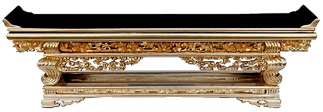 山田仏具オンラインショップ / 前卓（下卓）【浄土真宗 高田派】2尺