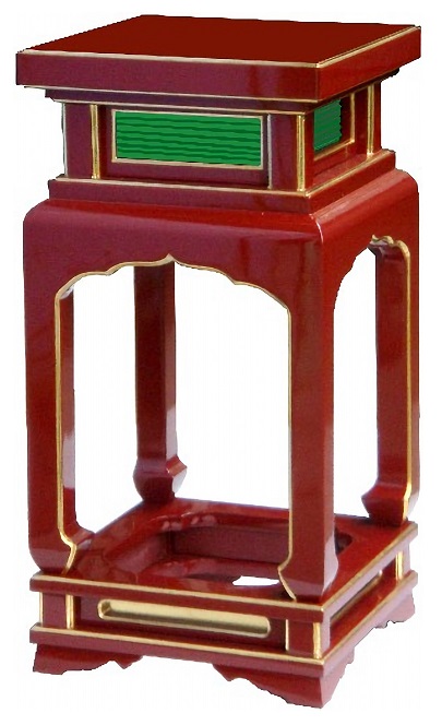 中央香台 : 高さ40cm、天板20cm角 中央香台 : 高さ40cm、天板20cm角 中央香台 中央香台 :