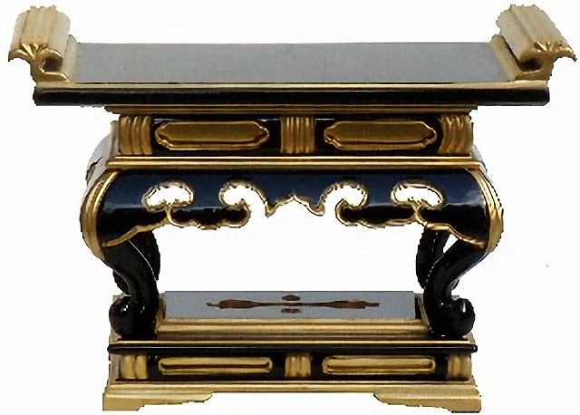 山田仏具オンラインショップ / ○彦根仏壇用 仏具・大阪型 和讃卓
